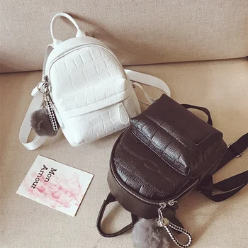 2020 PU Leather Backpack With Hair Ball Women Mochila Travel Backpacks School Bags For Girls Mini Backpack Bolsas Femininas
2020 PU Leather Backpack With Hair Ball Women Mochila Travel Backpacks School Bags For Girls Mini Backpack Bolsas Femininas