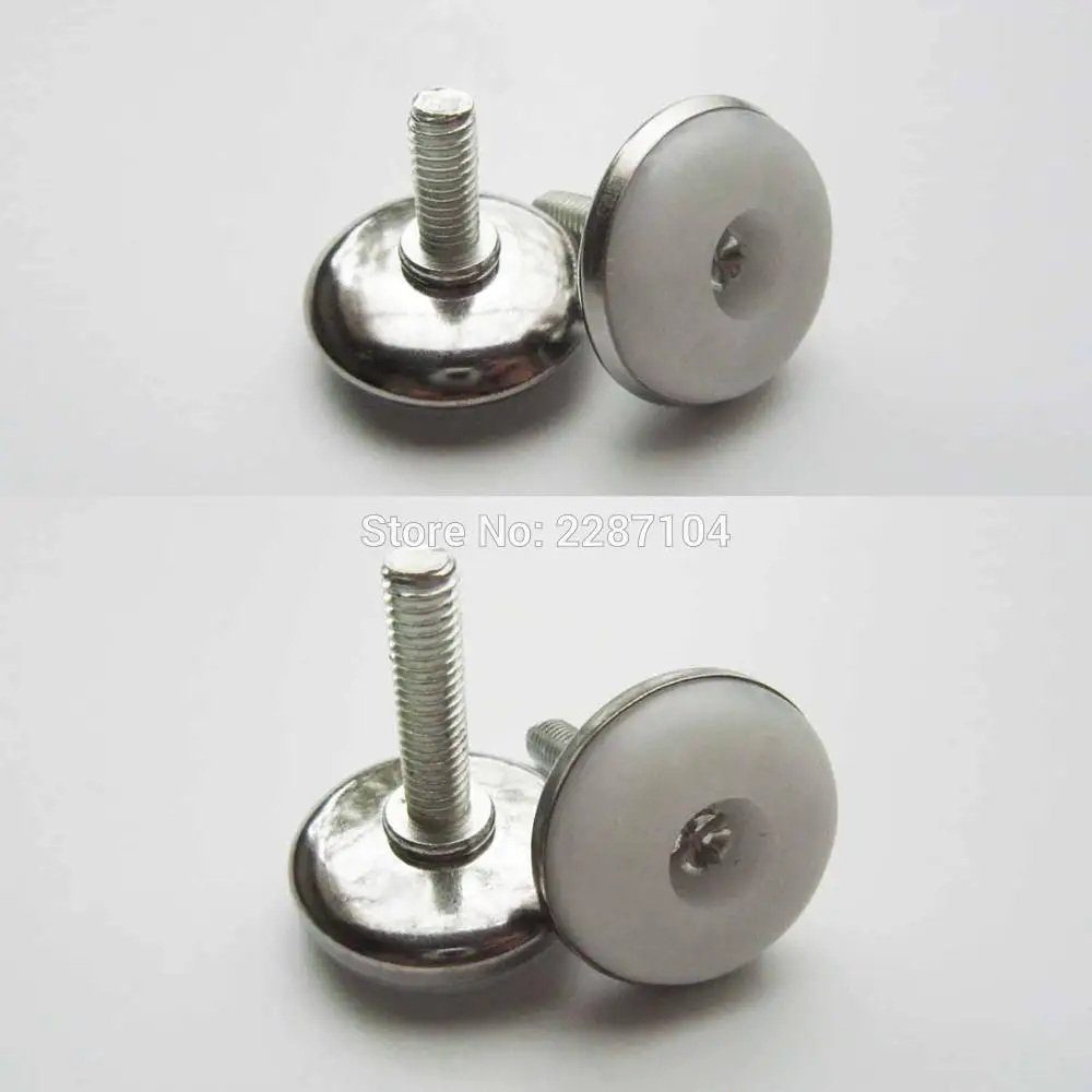 12pcs Metal Face Nylon Base Furniture Table Chair Sofa Adjustable levelling Leg Feet Glide Slide Leveler Screw-in M6 Bolt on Pad
12pcs Metal Face Nylon Base Furniture Table Chair Sofa Adjustable levelling Leg Feet Glide Slide Leveler Screw-in M6 Bolt on Pad