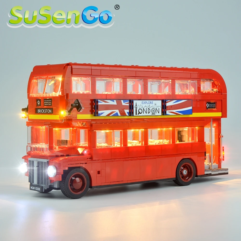 SuSenGo Led Light Up Kit For Creator London Bus Light Set Compatible With 10258 (NOT Include Model)
SuSenGo Led Light Up Kit For Creator London Bus Light Set Compatible With 10258 (NOT Include Model)