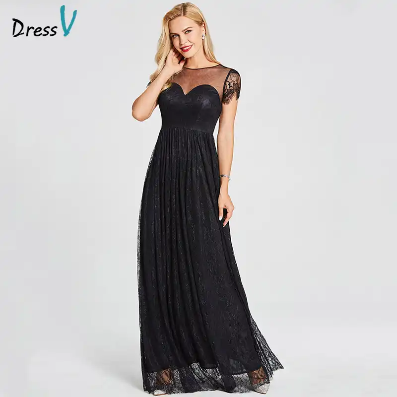 black backless evening dress