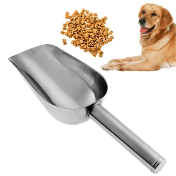 Pet Feeding Shovel Cat Food Scoop Large Capacity Thickening Dog Food Scoop Spoon Stainless Steel Shovel Pet Feeder
Pet Feeding Shovel Cat Food Scoop Large Capacity Thickening Dog Food Scoop Spoon Stainless Steel Shovel Pet Feeder