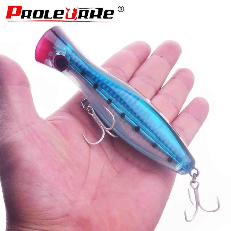 1Pcs Big Game Popper Fishing Lures 12cm 41g Saltwater Sea Fishing Lure Wobblers Lure Artificial Plastic Lure Isca Pesca tackle
1Pcs Big Game Popper Fishing Lures 12cm 41g Saltwater Sea Fishing Lure Wobblers Lure Artificial Plastic Lure Isca Pesca tackle