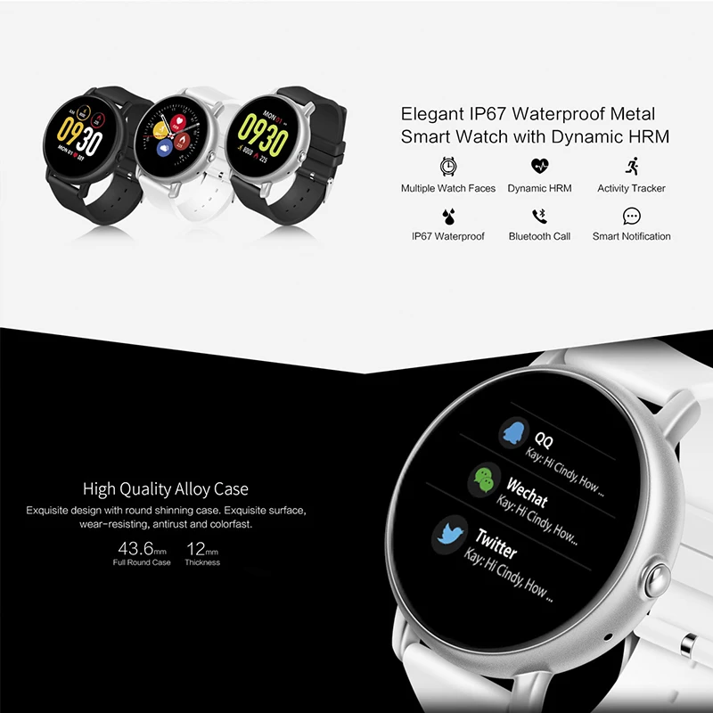 Smart Watch 1.22 Inch Color Screen Smartwatch women Fashion Sleep Tracker Heart Rate monitor PK Zeblaze vibe 3 Pro thor 4 pro
Smart Watch 1.22 Inch Color Screen Smartwatch women Fashion Sleep Tracker Heart Rate monitor PK Zeblaze vibe 3 Pro thor 4 pro