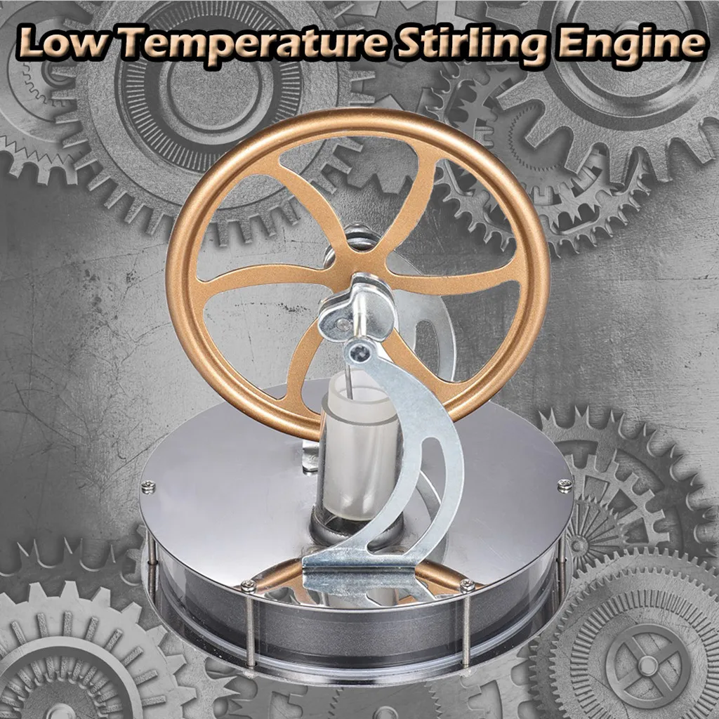 HIINST Low Temperature Stirling Engine Motor Steam Heat Education Model Toy DIY MAR20
HIINST Low Temperature Stirling Engine Motor Steam Heat Education Model Toy DIY MAR20