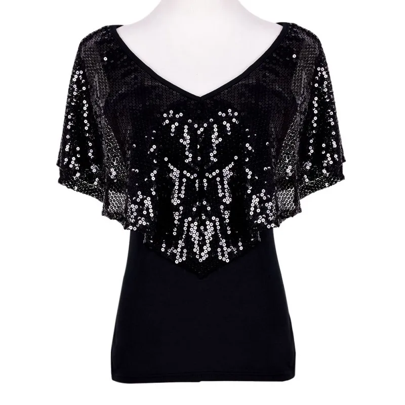 Красивая Женская Блестящая футболка с блестками|glitter t-shirt|sequin womenglitter clothes |