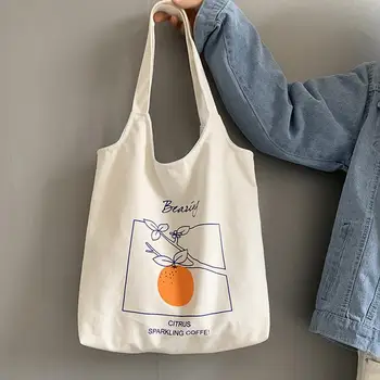 Women Canvas Shoulder Bag Tote Pouch Large Capacity Shopping Bags Female High Quality Handbag Foldable Reusable Shopper Bag
Women Canvas Shoulder Bag Tote Pouch Large Capacity Shopping Bags Female High Quality Handbag Foldable Reusable Shopper Bag