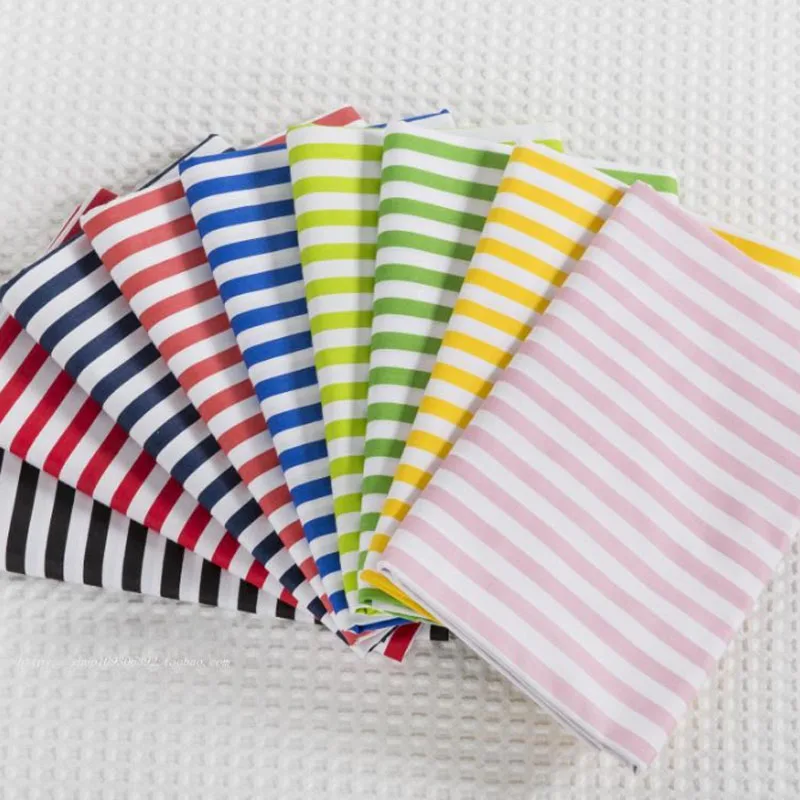 160CM*50CM cotton navy blue red green yellow pink black wide stripe fabric for DIY bedding apparel patchwork home decoration
160CM*50CM cotton navy blue red green yellow pink black wide stripe fabric for DIY bedding apparel patchwork home decoration