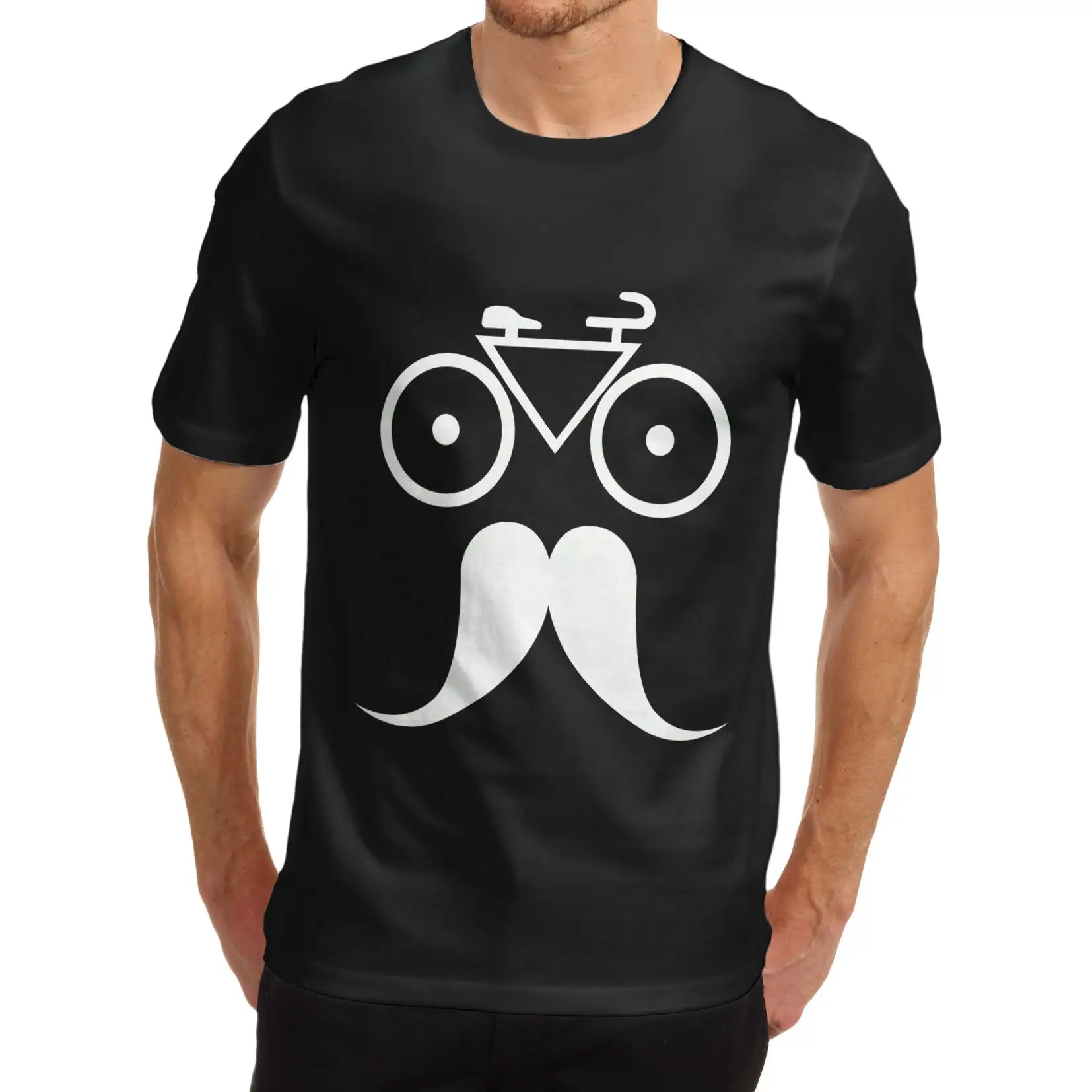 Men's Bicycle Moustache Funny T-Shirt Cartoon t shirt men Unisex New Fashion tshirt Loose Size top ajax 2018 funny t shirts
Men's Bicycle Moustache Funny T-Shirt Cartoon t shirt men Unisex New Fashion tshirt Loose Size top ajax 2018 funny t shirts