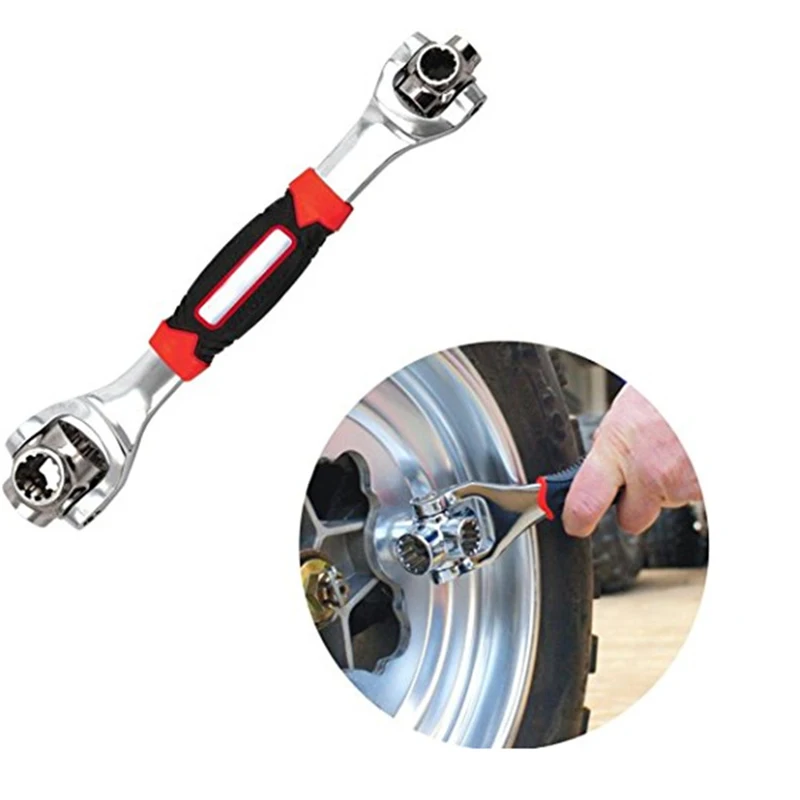 UNIVERSAL Wrench 48 in 1 Tools Socket Works with Spline Bolts Torx 360 Degree 6-Point Furniture Car Repair
UNIVERSAL Wrench 48 in 1 Tools Socket Works with Spline Bolts Torx 360 Degree 6-Point Furniture Car Repair