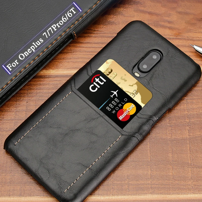 Luxury Leather Wallet Protective Case for Oneplus 6 6t 7 Slim Protection Hard Back Cover Anti-fall With 2 Card Slot Phone Case
Luxury Leather Wallet Protective Case for Oneplus 6 6t 7 Slim Protection Hard Back Cover Anti-fall With 2 Card Slot Phone Case