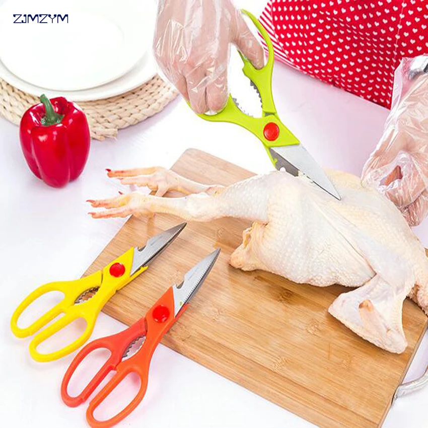 Stainless Steel Multifunction Kitchen Scissors Professional Poultry Shears Chicken Bone Scissors for Cooking Tool
Stainless Steel Multifunction Kitchen Scissors Professional Poultry Shears Chicken Bone Scissors for Cooking Tool