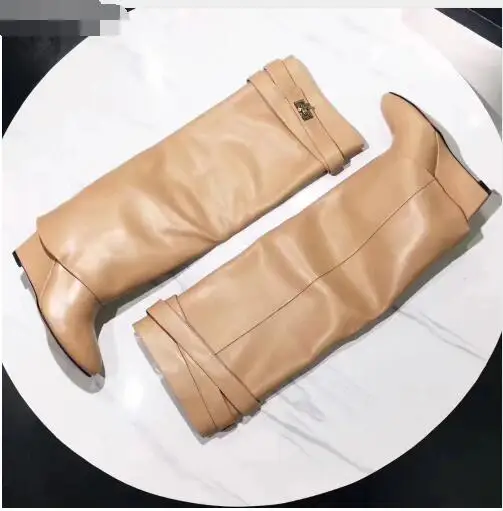New Classic Fashion Design Woman Genuine leather Knee High Boots Women Long Boots High Quality Wedge Heel Long Boots Woman
New Classic Fashion Design Woman Genuine leather Knee High Boots Women Long Boots High Quality Wedge Heel Long Boots Woman