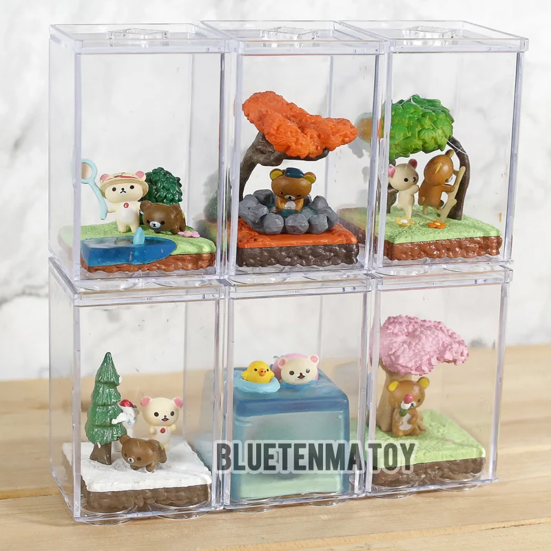 Rilakkuma Seasonal Terrarium Boxed Cartoon Kawaii PVC Action Figure Resin Collection Model Toy Gifts 6pcs
Rilakkuma Seasonal Terrarium Boxed Cartoon Kawaii PVC Action Figure Resin Collection Model Toy Gifts 6pcs