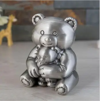 cartoon bear mather baby metal large money bank euro coin holder money box for kids for money safe money jar PB060
cartoon bear mather baby metal large money bank euro coin holder money box for kids for money safe money jar PB060
