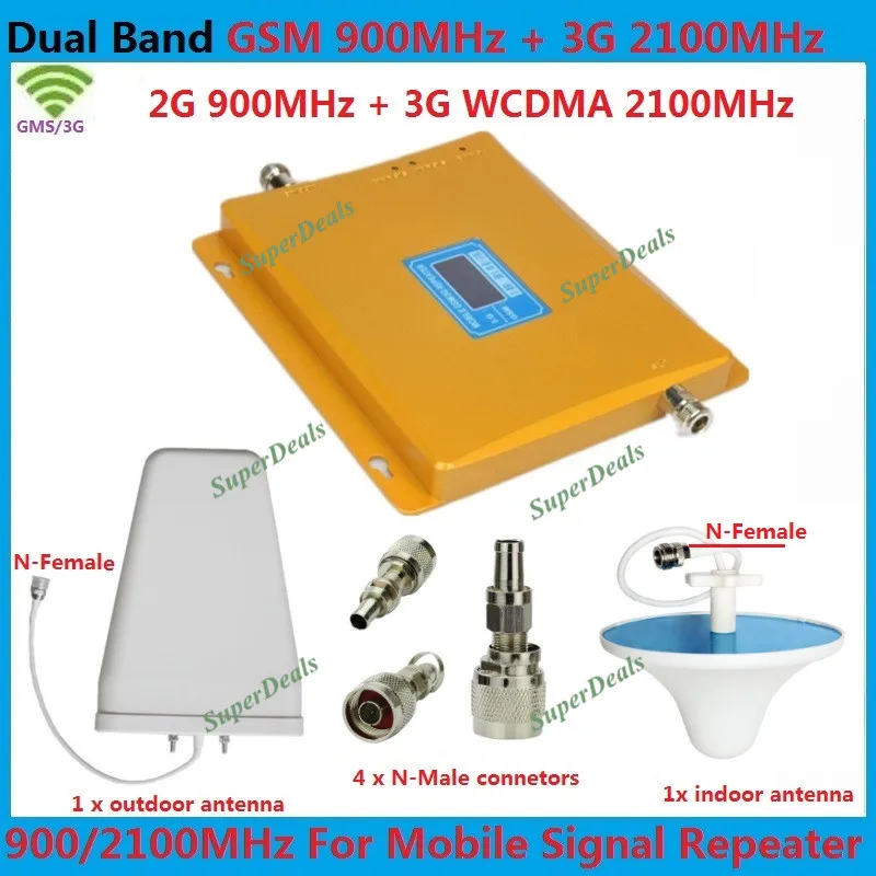 Hot LCD GSM 3G Cellular Signal Repeater GSM 900 3G UMTS 2100 Dual Band Cellphone Amplifier 900mhz 2100mhz 20dBm Mobile Boosters
Hot LCD GSM 3G Cellular Signal Repeater GSM 900 3G UMTS 2100 Dual Band Cellphone Amplifier 900mhz 2100mhz 20dBm Mobile Boosters