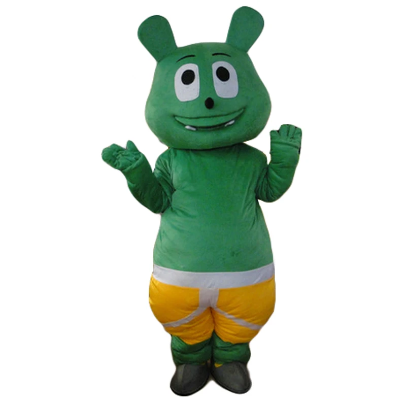 Hot selling 2014 Adult cartoon character lovely green bear Mascot Costume fancy dress party costumes
Hot selling 2014 Adult cartoon character lovely green bear Mascot Costume fancy dress party costumes