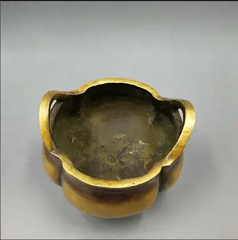 Collectable Chinese Brass Carved Circular Incense Burner Censer Exquisite Small Statues
Collectable Chinese Brass Carved Circular Incense Burner Censer Exquisite Small Statues