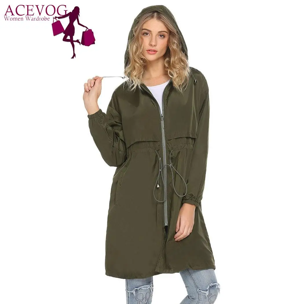 ACEVOG Fashion lange mouwen hooded trenchcoat herfst zwarte rits grote maat 5XL lange jas voor dames grote kleding
ACEVOG Fashion lange mouwen hooded trenchcoat herfst zwarte rits grote maat 5XL lange jas voor dames grote kleding
