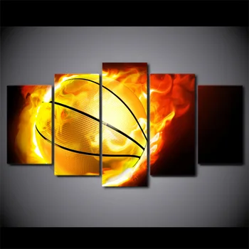5 Piece HD Printed Flame Basketball Framed Wall Picture Art Poster Painting On Canvas For Living Room Home Decoration Modern
5 Piece HD Printed Flame Basketball Framed Wall Picture Art Poster Painting On Canvas For Living Room Home Decoration Modern