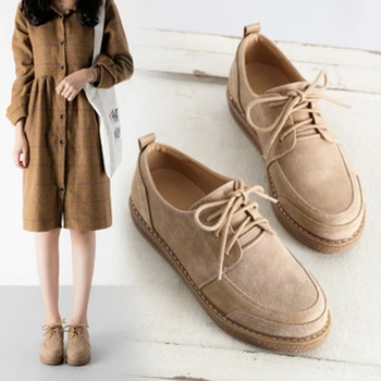 2019 new college style Korean version of small leather shoes female British wind wild student lace retro shoes flat shoes.
2019 new college style Korean version of small leather shoes female British wind wild student lace retro shoes flat shoes.