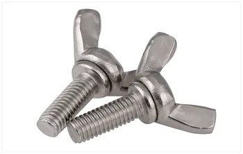DIN316 316 stainless steel Butterfly screw butterfly bolt M4 M5 M6 M8 screws Claw hand screw butterfly-shaped bolt
DIN316 316 stainless steel Butterfly screw butterfly bolt M4 M5 M6 M8 screws Claw hand screw butterfly-shaped bolt