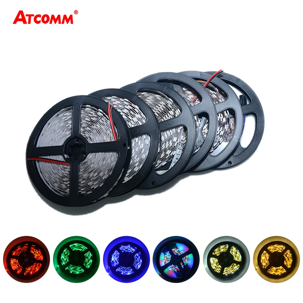 5m RGB 3528/2835 LED Strip Light 120LEDs/m DC 12V Flexible Diode Ribbon Tape Lamp
5m RGB 3528/2835 LED Strip Light 120LEDs/m DC 12V Flexible Diode Ribbon Tape Lamp
