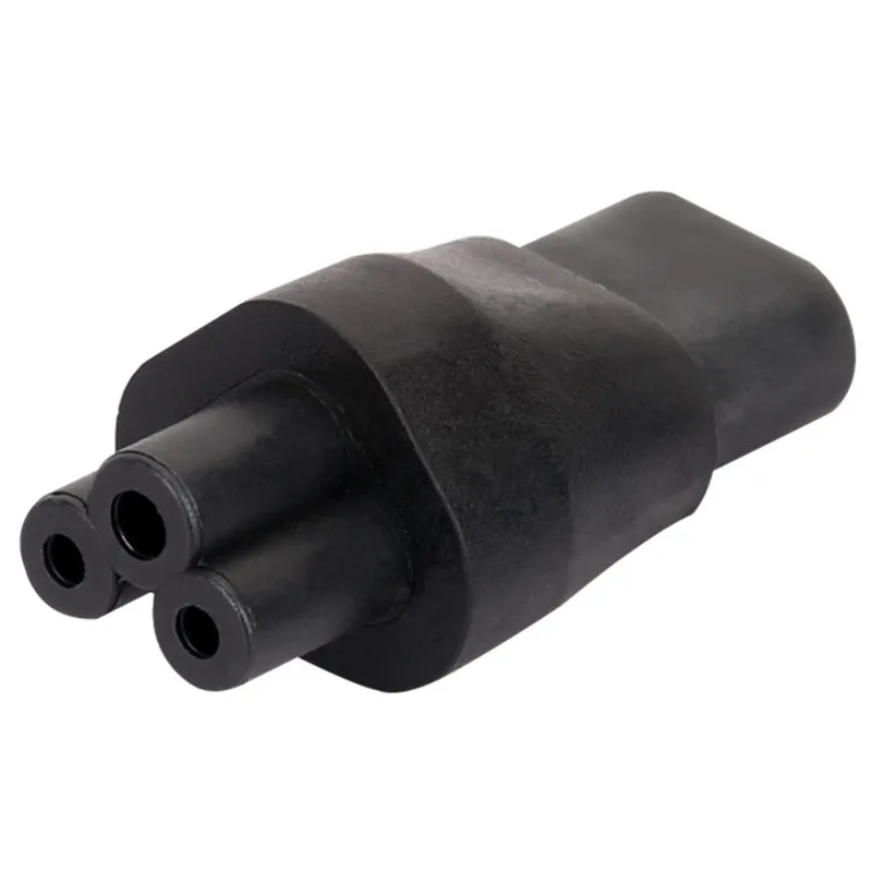 10PACK C5-C8 Power Adapter IEC320 C5 To C8 Connector Converter Male To Female PDU/UPS Chassis Server Conversion Plug
10PACK C5-C8 Power Adapter IEC320 C5 To C8 Connector Converter Male To Female PDU/UPS Chassis Server Conversion Plug