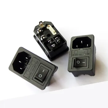 AC Socket With The Red lamp Switch+Fuse Equipment Outlet Power Outlet 10A 250VAC
AC Socket With The Red lamp Switch+Fuse Equipment Outlet Power Outlet 10A 250VAC