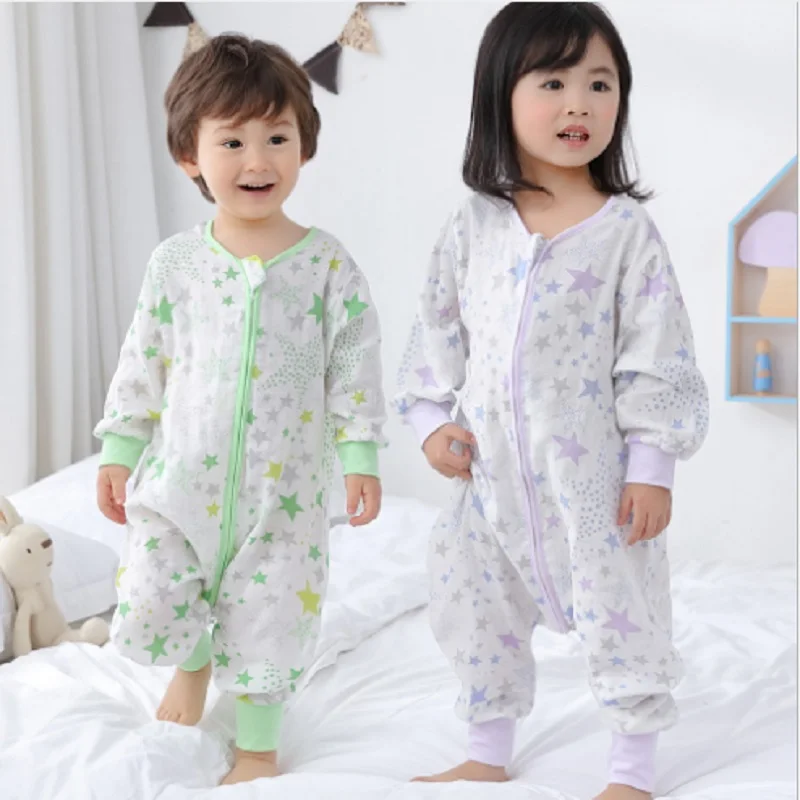 Baby Sleeping Bag Muslin Cotton SleepSack Soft Summer Spring Sleep Bag Anti Kick Quilt Saco Be Dormir Para Bebe Sacks 2-8 Years
Baby Sleeping Bag Muslin Cotton SleepSack Soft Summer Spring Sleep Bag Anti Kick Quilt Saco Be Dormir Para Bebe Sacks 2-8 Years