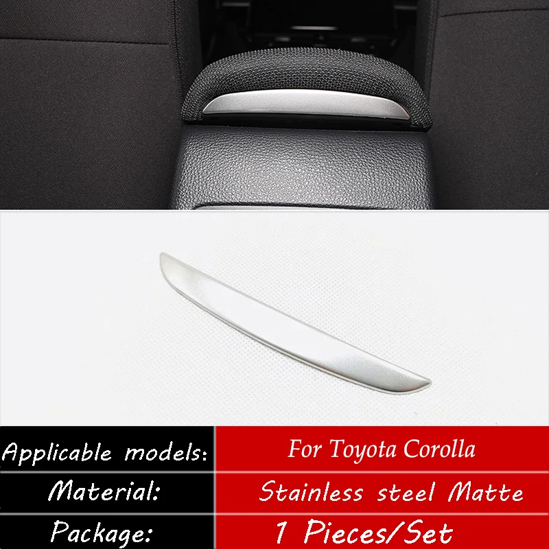 For Toyota corolla 2019 2020 accessories Stainless steel Car Rear Armrest Storage box Sequins cover trim Car styling 1pcs
For Toyota corolla 2019 2020 accessories Stainless steel Car Rear Armrest Storage box Sequins cover trim Car styling 1pcs