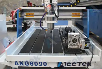 Acctek desktop cnc 6090 mach3 /6012 for wood/acrylic/stone/aluminum/metal with rotary device water tank cooling
Acctek desktop cnc 6090 mach3 /6012 for wood/acrylic/stone/aluminum/metal with rotary device water tank cooling