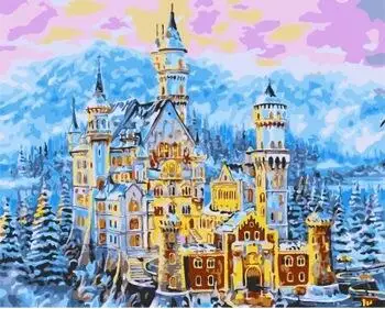 Castle In The Mountains Framed DIY Painting By Numbers Kits Modern Wall Art Picture Handpainted For Home Decor 40x50
Castle In The Mountains Framed DIY Painting By Numbers Kits Modern Wall Art Picture Handpainted For Home Decor 40x50