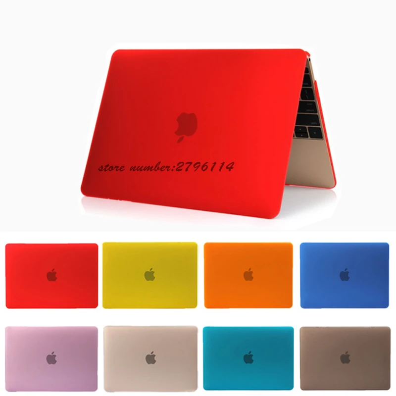 Новый Кристальный матовый чехол для APPle MacBook Air Pro Retina 11 12 13 15 mac Book 4 3 дюймов с