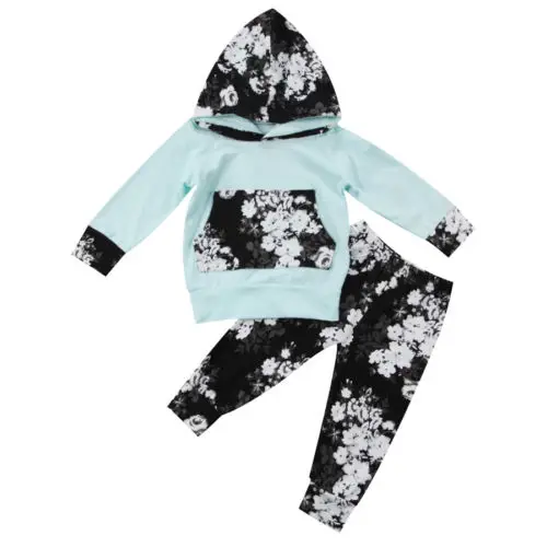 3Color Baby Clothing Newborn Toddler Infant Baby Girls Hooded Tops Flower Pants Clothes Outfits Set
3Color Baby Clothing Newborn Toddler Infant Baby Girls Hooded Tops Flower Pants Clothes Outfits Set