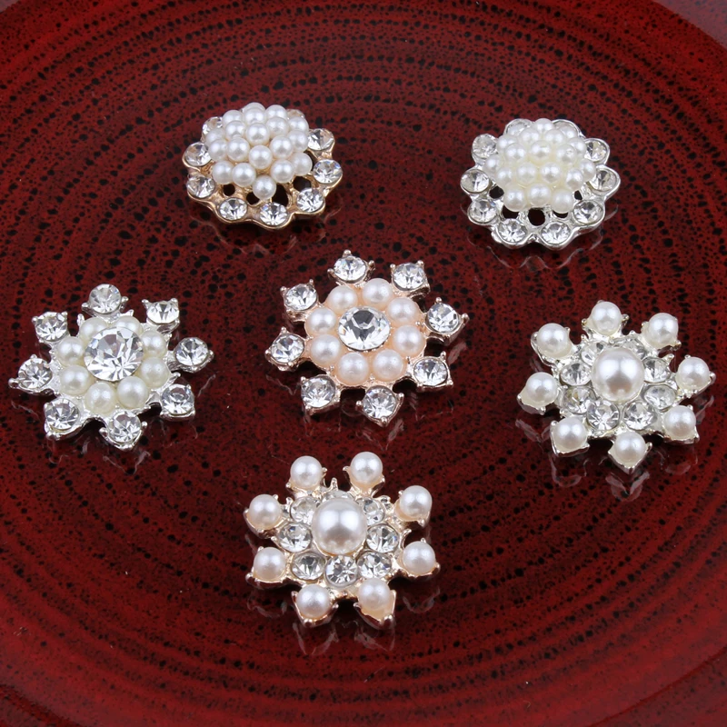 10PCS Handmade Vintage Metal Decorative Buttons Crystal Pearl Flower Center Alloy Flatback Rhinestone Buttons Craft Supplies
10PCS Handmade Vintage Metal Decorative Buttons Crystal Pearl Flower Center Alloy Flatback Rhinestone Buttons Craft Supplies