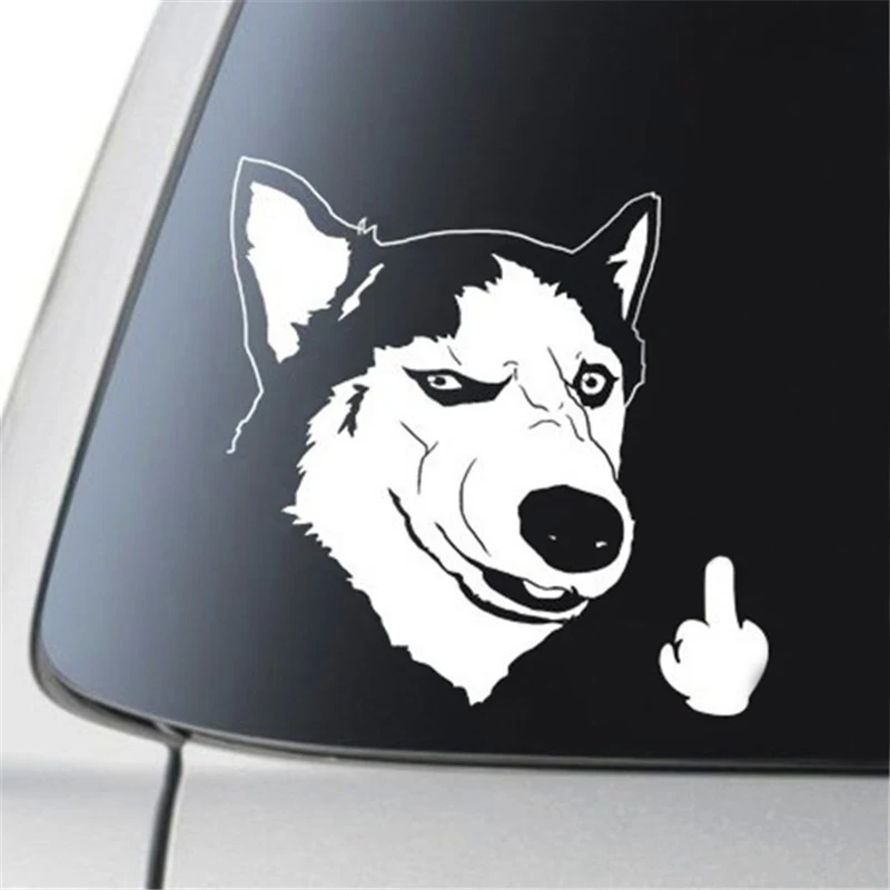 Car Styling New Funny Car Sticker Husky dog motorcycles vinyl decal Rear Window Decal Car Waterproof Decal Covers
Car Styling New Funny Car Sticker Husky dog motorcycles vinyl decal Rear Window Decal Car Waterproof Decal Covers