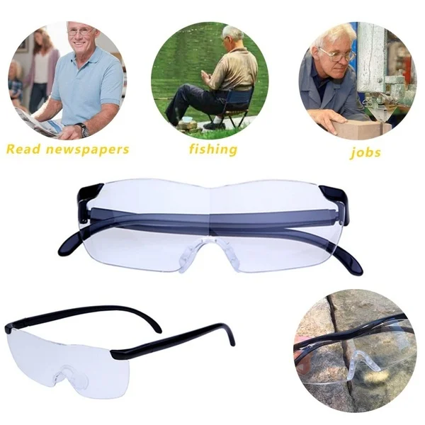 1.6 times Magnifying Glass Reading Glasses Big Vision 250 Degree Presbyopic Glasses Magnifier Eyewear Presbyopic Magnification
1.6 times Magnifying Glass Reading Glasses Big Vision 250 Degree Presbyopic Glasses Magnifier Eyewear Presbyopic Magnification