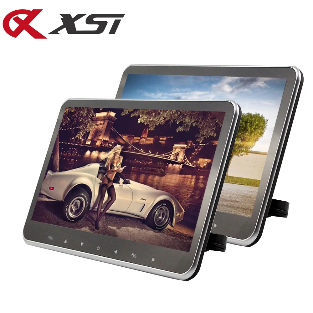 XST 2pcs 10.2 Inch Ultra-thin Car Headrest Monitor MP5 Player HD 1080P Video Screen With USB/SD/HDMI Slot/FM Transmitter/Speaker
XST 2pcs 10.2 Inch Ultra-thin Car Headrest Monitor MP5 Player HD 1080P Video Screen With USB/SD/HDMI Slot/FM Transmitter/Speaker