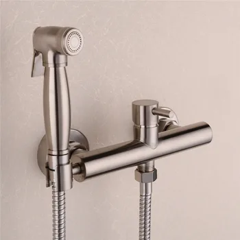 Brass Nickel Toilet Bidet Spray Hot & Cold Mixer Valve with Hose, Handheld Bidet , Portable Hand Held Bidet Shower Set
Brass Nickel Toilet Bidet Spray Hot & Cold Mixer Valve with Hose, Handheld Bidet , Portable Hand Held Bidet Shower Set
