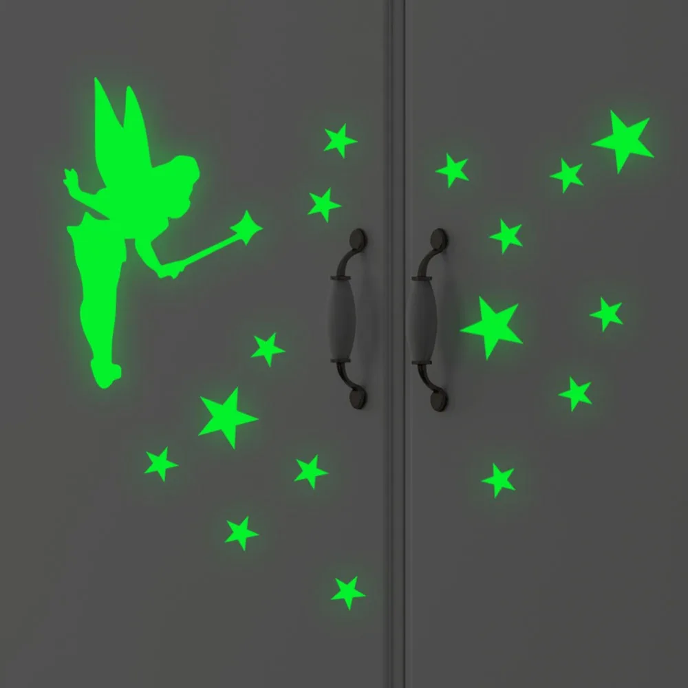 Wall Stickers Decal Glow In The Dark Baby Kids Bedroom Home Decor Color Fairy Stars Luminous Fluorescent Wall Stickers Decal
Wall Stickers Decal Glow In The Dark Baby Kids Bedroom Home Decor Color Fairy Stars Luminous Fluorescent Wall Stickers Decal