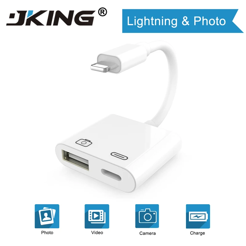 2019 New OTG Adapter For Lightning To USB 3 Camera Reader Connection Kits Data Sync Charge For iPhone X/8/7/7Plus/6/6S iPad/iPod
2019 New OTG Adapter For Lightning To USB 3 Camera Reader Connection Kits Data Sync Charge For iPhone X/8/7/7Plus/6/6S iPad/iPod