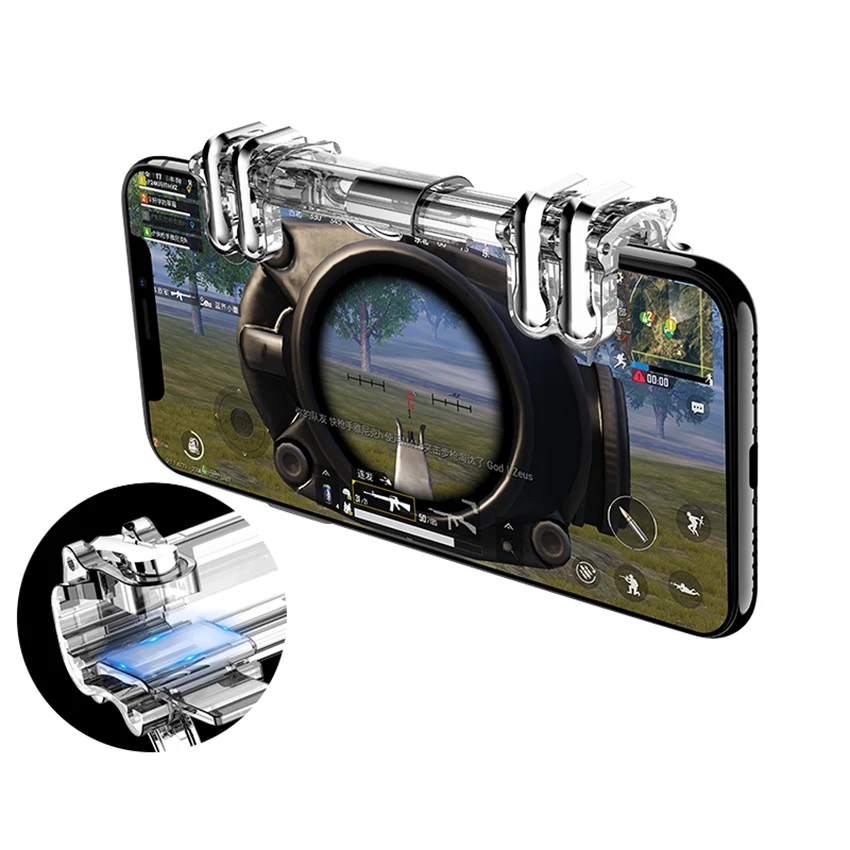 for Pubg Controller L1 R1 Gamepad Pubg Mobile Trigger Fire Button Aim Key L1R1 Shooter Joystick For iphone Android
for Pubg Controller L1 R1 Gamepad Pubg Mobile Trigger Fire Button Aim Key L1R1 Shooter Joystick For iphone Android