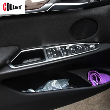 COLLBT 4Pcs/Set Car Interior Door Armrest Window Lift Button Switch Panel Cover Trim For BMW X5 F15 X6 F16 2014-2017 Car-Styling
COLLBT 4Pcs/Set Car Interior Door Armrest Window Lift Button Switch Panel Cover Trim For BMW X5 F15 X6 F16 2014-2017 Car-Styling