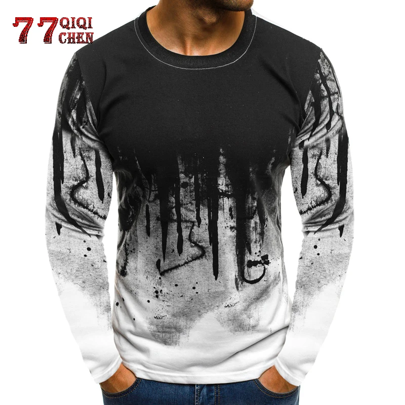 Camouflage Printed Male T Shirt 2019 Casual Top Tee Male Hip hop Streetwear tee shirt homme Long Sleeve Fitness Tshirts Men
Camouflage Printed Male T Shirt 2019 Casual Top Tee Male Hip hop Streetwear tee shirt homme Long Sleeve Fitness Tshirts Men