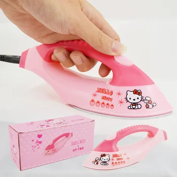 Pink kitty mini electric iron for home and travel use 220V/110V maximum temperature of 145 degrees with english retail box
Pink kitty mini electric iron for home and travel use 220V/110V maximum temperature of 145 degrees with english retail box