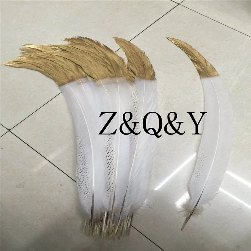 Z&Q&Y natural 60-70CM (24-28 inch) silver chicken tail white plus gold 50 spray full gold feather DIY stage makeup clothing
Z&Q&Y natural 60-70CM (24-28 inch) silver chicken tail white plus gold 50 spray full gold feather DIY stage makeup clothing