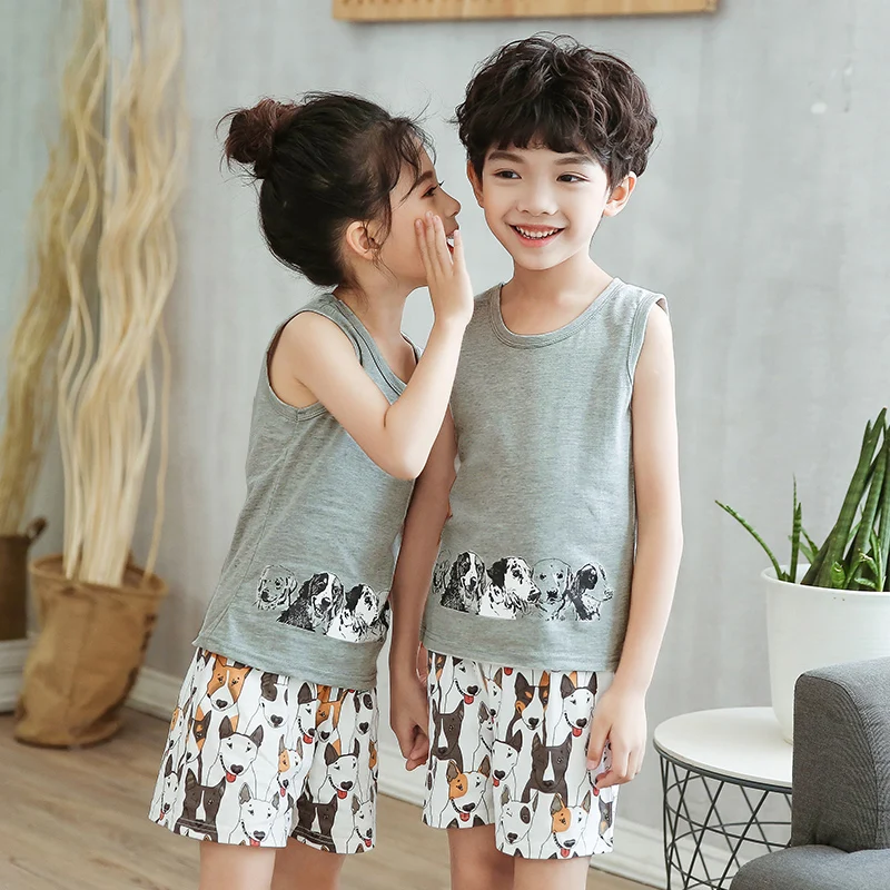 Cartoon Pyjamas Kids Summer Children's Pajamas Sets Cotton Short Sleeved Baby Girls Clothing Suit Boys Sleepwear Kids Pyjamas
Cartoon Pyjamas Kids Summer Children's Pajamas Sets Cotton Short Sleeved Baby Girls Clothing Suit Boys Sleepwear Kids Pyjamas