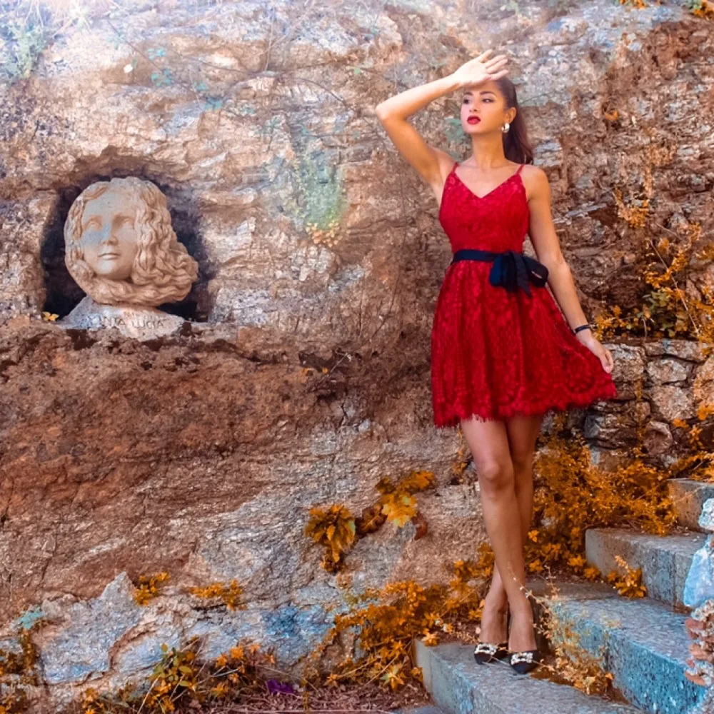 Ever Pretty Red Cocktail Dresses 2019 Sexy A-line Lace V-neck Lace Sleeveless Backless Short Party Dresses for Wedding Party
Ever Pretty Red Cocktail Dresses 2019 Sexy A-line Lace V-neck Lace Sleeveless Backless Short Party Dresses for Wedding Party