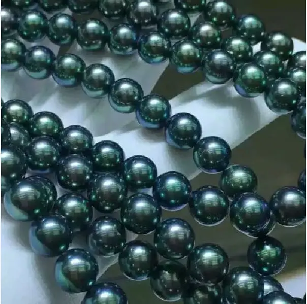 49 INCH HUGE NATURAL SOUTH SEA 9-10MM BLACK GREEN PEARL NECKLACE 925 silver GOLD @
49 INCH HUGE NATURAL SOUTH SEA 9-10MM BLACK GREEN PEARL NECKLACE 925 silver GOLD @