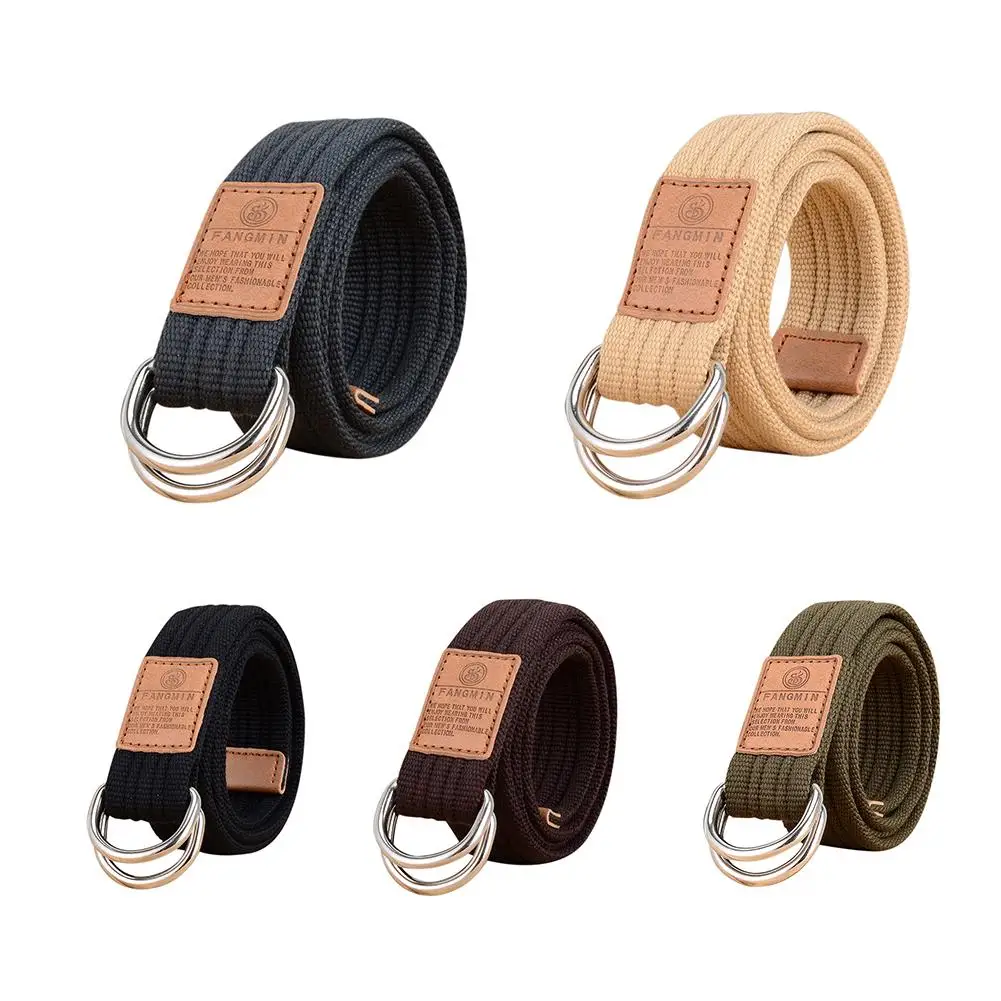 110cm Long D Ring Double Buckle Belt Harajuku Fashion Canvas Belt Lovers Brief Solid Color Long Belt 5 Colors Unisex Wholesale
110cm Long D Ring Double Buckle Belt Harajuku Fashion Canvas Belt Lovers Brief Solid Color Long Belt 5 Colors Unisex Wholesale